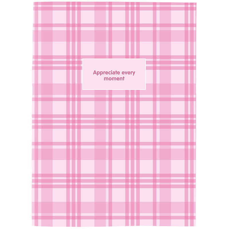 Зошит для записів Axent 4780-1-A, А4, 48 аркушів, клітинка, рожевий